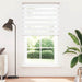 Zebra rolgordijn 120x230 cm stofbreedte 115,9cm polyester wit