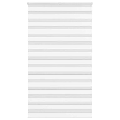 Zebra rolgordijn 135x230 cm stofbreedte 130,9cm polyester wit