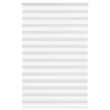 Zebra rolgordijn 145x230 cm stofbreedte 140,9cm polyester wit