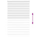 Zebra rolgordijn 150x230 cm stofbreedte 145,9cm polyester wit