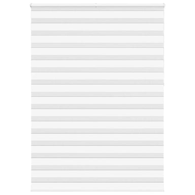 Zebra rolgordijn 155x230 cm stofbreedte 150,9cm polyester wit
