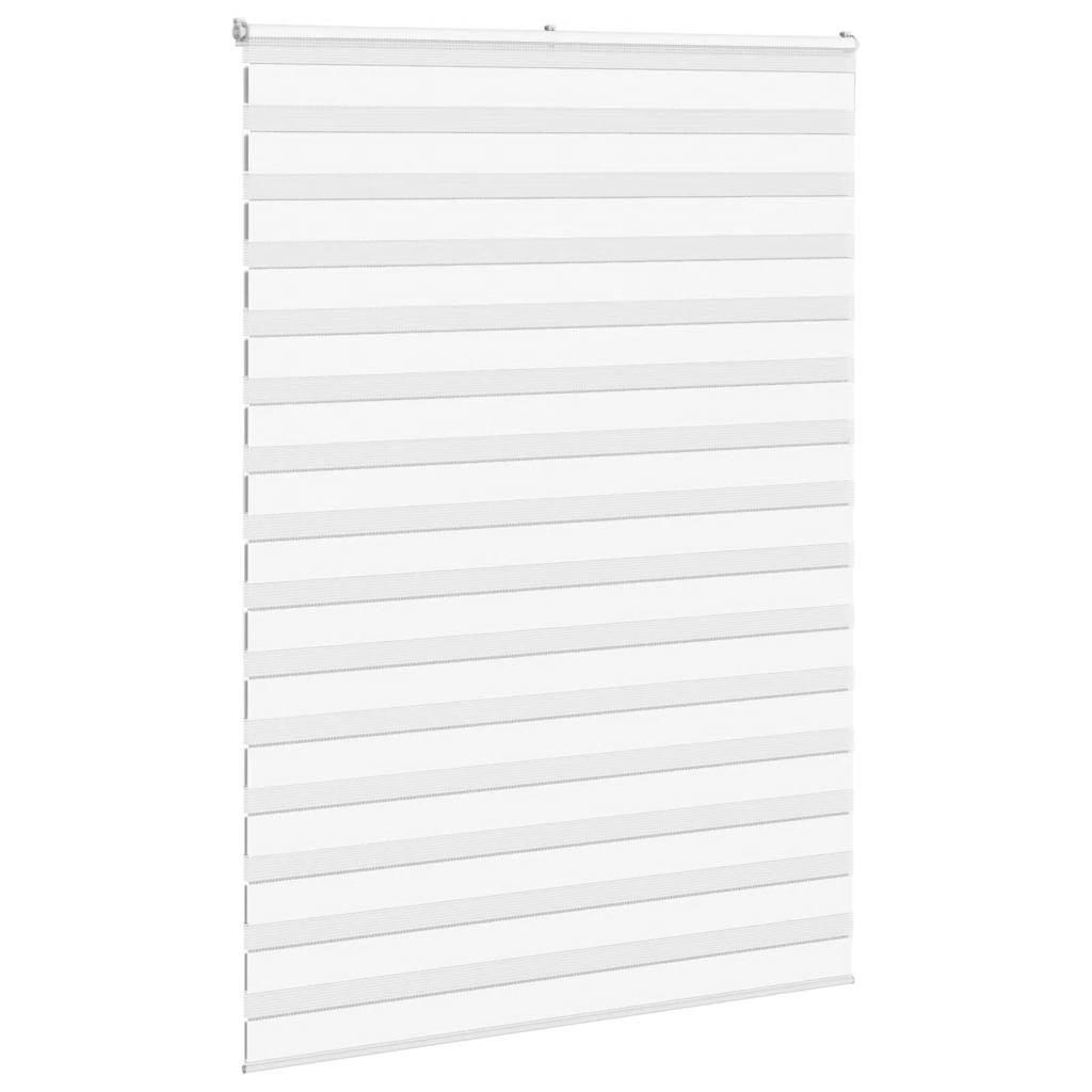 Zebra rolgordijn 155x230 cm stofbreedte 150,9cm polyester wit