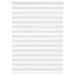 Zebra rolgordijn 165x230 cm stofbreedte 160,9cm polyester wit