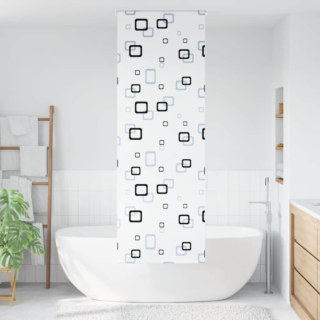 Doucherolgordijn 70x240 cm stofbreedte 66 cm