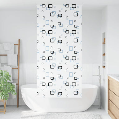 Doucherolgordijn 90x240 cm stofbreedte 86 cm