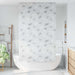 Doucherolgordijn 130x240 cm stofbreedte 126 cm