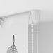 Doucherolgordijn 140x240 cm stofbreedte 136 cm