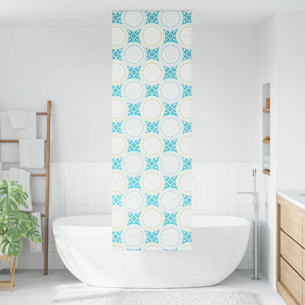 Doucherolgordijn 70x240 cm stofbreedte 66 cm