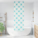 Doucherolgordijn 70x240 cm stofbreedte 66 cm