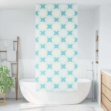 Doucherolgordijn 110x240 cm stofbreedte 106 cm