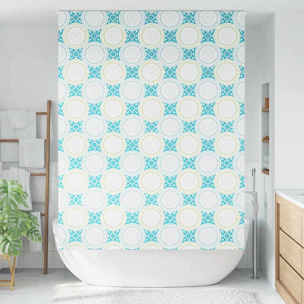 Doucherolgordijn 150x240 cm stofbreedte 146 cm