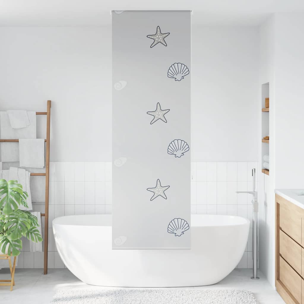 Doucherolgordijn 70x240 cm stofbreedte 66 cm