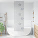 Doucherolgordijn 70x240 cm stofbreedte 66 cm