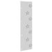 Doucherolgordijn 70x240 cm stofbreedte 66 cm
