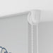 Doucherolgordijn 70x240 cm stofbreedte 66 cm