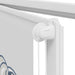 Doucherolgordijn 90x240 cm stofbreedte 86 cm