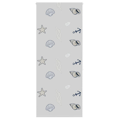Doucherolgordijn 110x240 cm stofbreedte 106 cm