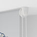 Doucherolgordijn 110x240 cm stofbreedte 106 cm