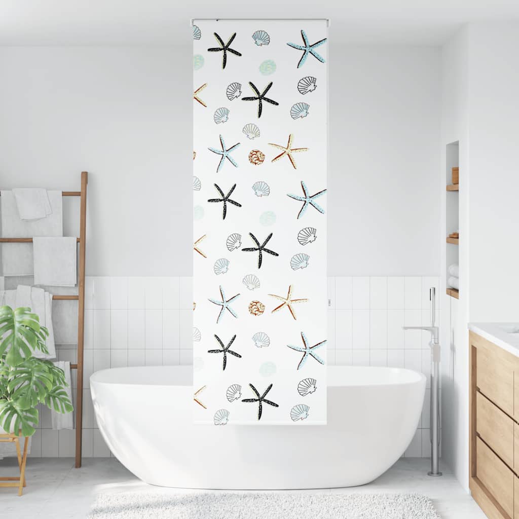 Doucherolgordijn 70x240 cm stofbreedte 66 cm