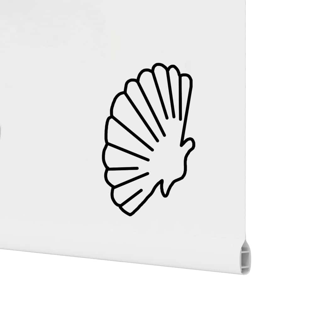 Doucherolgordijn 120x240 cm stofbreedte 116 cm
