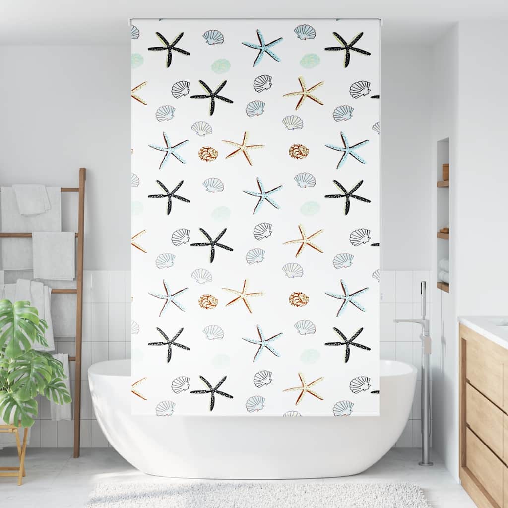 Doucherolgordijn 130x240 cm stofbreedte 126 cm
