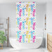 Doucherolgordijn 100x240 cm stofbreedte 96 cm