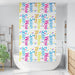 Doucherolgordijn 130x240 cm stofbreedte 126 cm