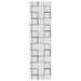 Doucherolgordijn 70x240 cm stofbreedte 66 cm