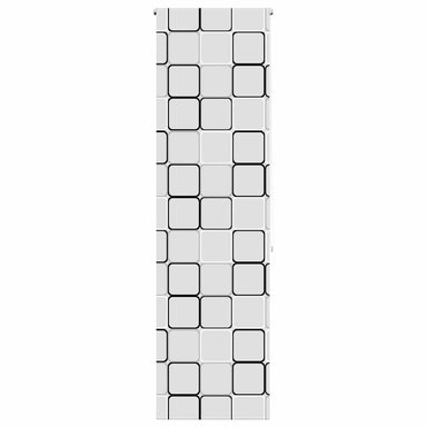 Doucherolgordijn 80x240 cm stofbreedte 76 cm