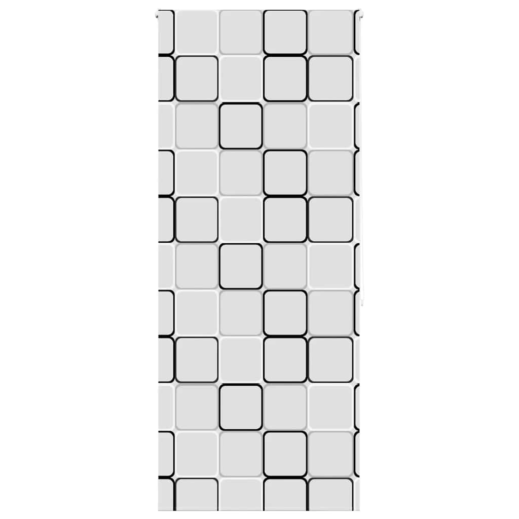 Doucherolgordijn 90x240 cm stofbreedte 86 cm
