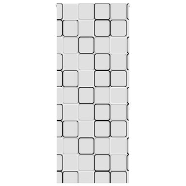 Doucherolgordijn 100x240 cm stofbreedte 96 cm