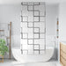 Doucherolgordijn 100x240 cm stofbreedte 96 cm