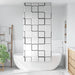 Doucherolgordijn 110x240 cm stofbreedte 106 cm