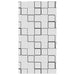 Doucherolgordijn 120x240 cm stofbreedte 116 cm