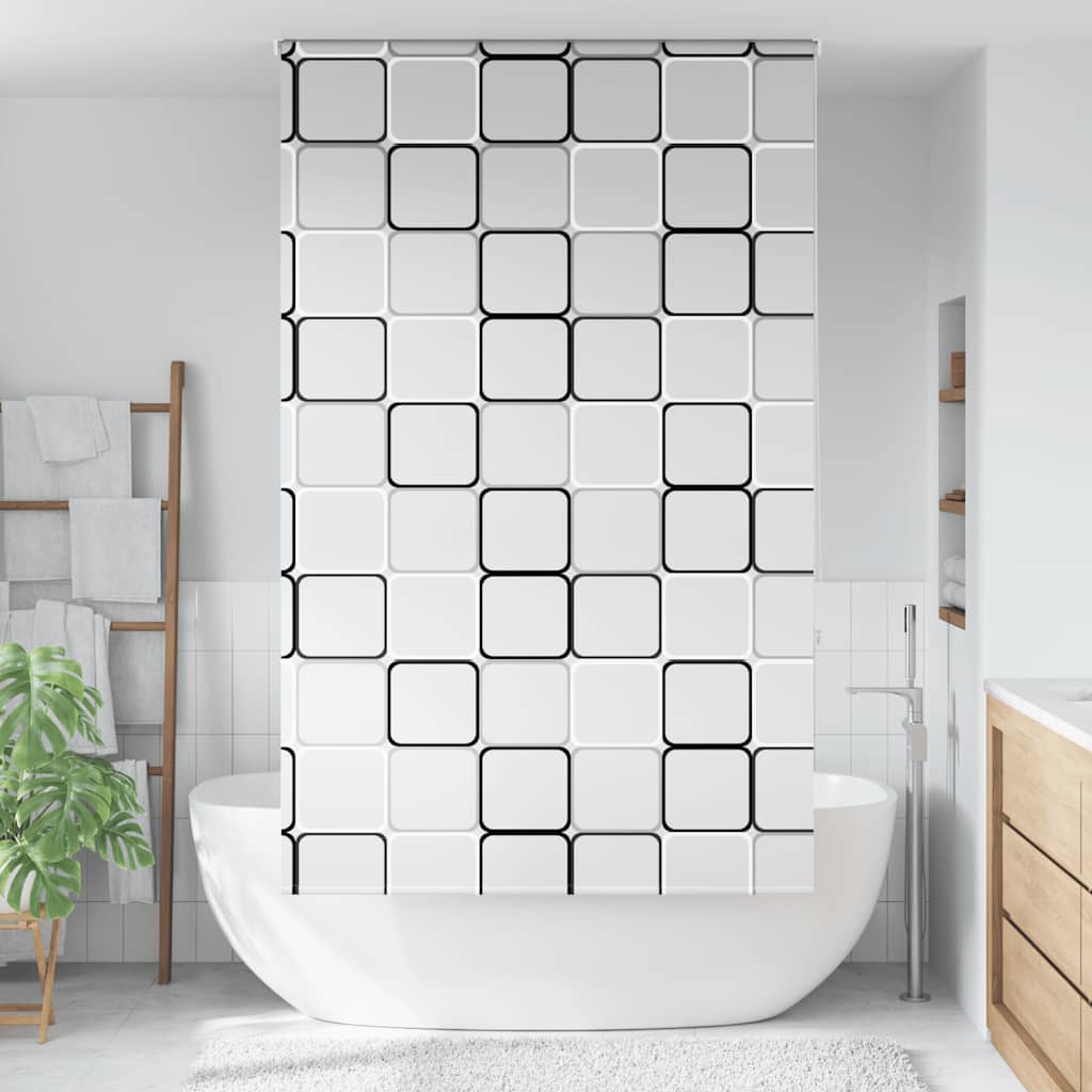 Doucherolgordijn 120x240 cm stofbreedte 116 cm