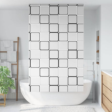 Doucherolgordijn 130x240 cm stofbreedte 126 cm