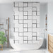 Doucherolgordijn 130x240 cm stofbreedte 126 cm