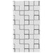 Doucherolgordijn 140x240 cm stofbreedte 136 cm