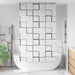 Doucherolgordijn 140x240 cm stofbreedte 136 cm