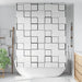 Doucherolgordijn 150x240 cm stofbreedte 146 cm