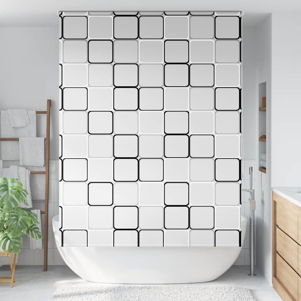 Doucherolgordijn 160x240 cm stofbreedte 156 cm