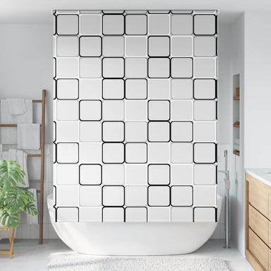 Doucherolgordijn 160x240 cm stofbreedte 156 cm