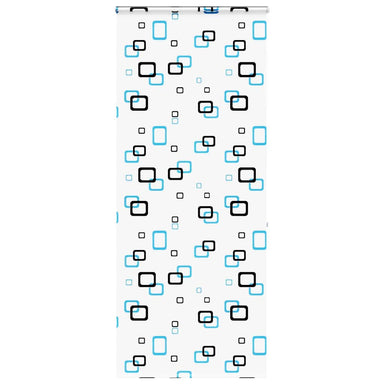 Doucherolgordijn met cassette 90x240 cm stofbreedte 86 cm