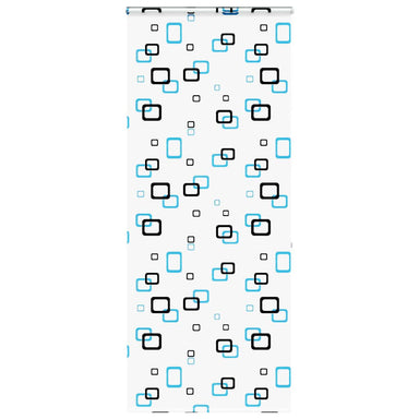 Doucherolgordijn met cassette 100x240 cm stofbreedte 96 cm