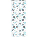 Doucherolgordijn met cassette 100x240 cm stofbreedte 96 cm