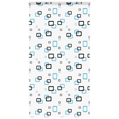 Doucherolgordijn met cassette 130x240 cm stofbreedte 126 cm