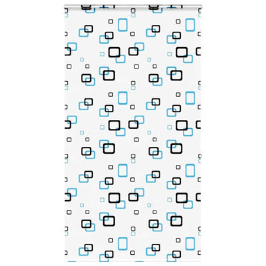 Doucherolgordijn met cassette 140x240 cm stofbreedte 136 cm