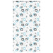 Doucherolgordijn met cassette 140x240 cm stofbreedte 136 cm