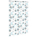 Doucherolgordijn met cassette 150x240 cm stofbreedte 146 cm