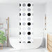 Doucherolgordijn met cassette 60x240 cm stofbreedte 56 cm